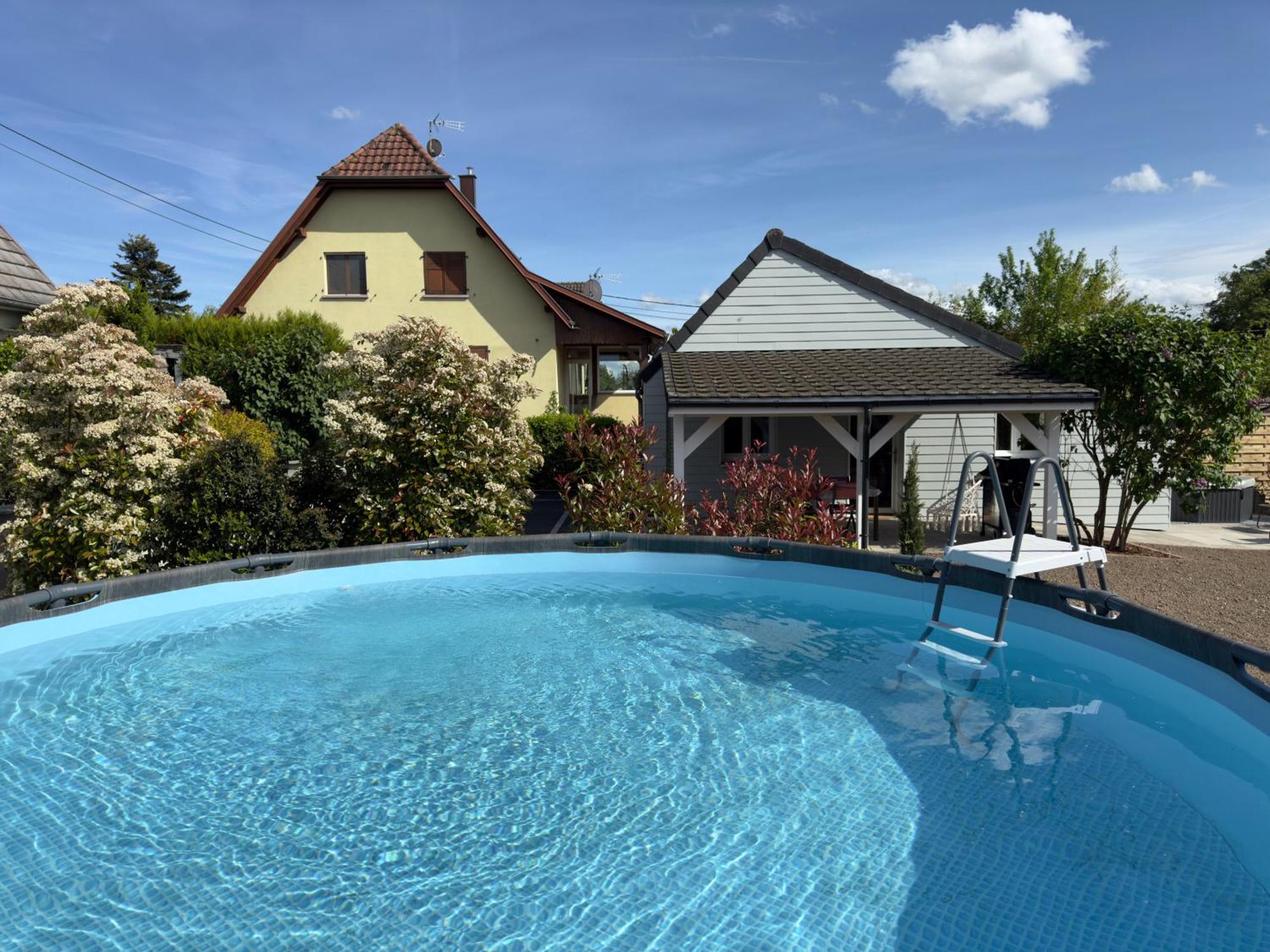 Gite Les Lilas, Centre Alsace, Avec Jacuzzi Mackenheim Exterior foto